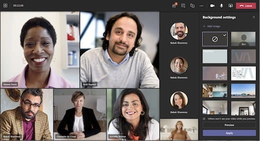 microsoft teams custom backgrounds