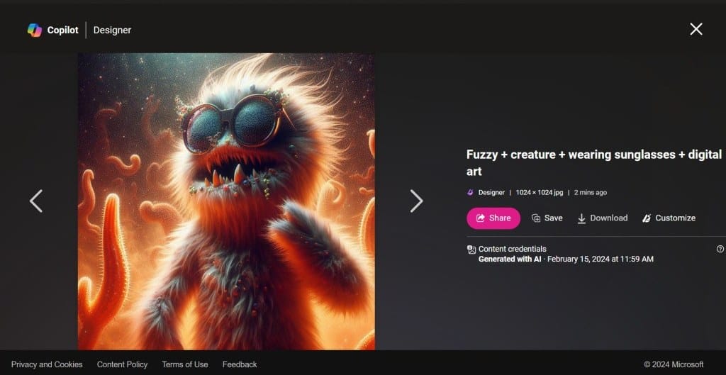 Microsoft Copilot ai art ai art prompts