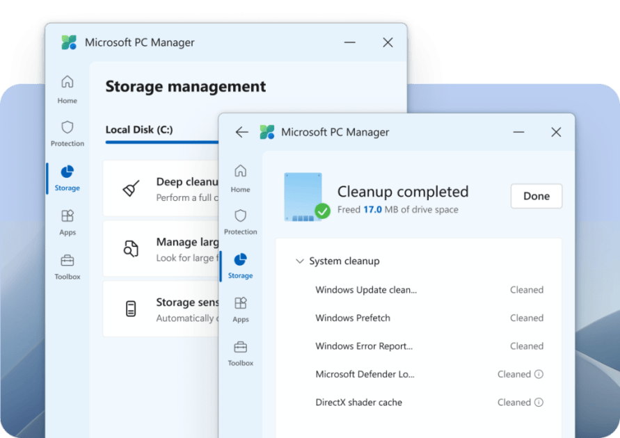 Microsoft pc manager