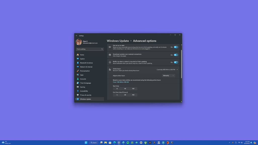 Active Hours in Windows 11: How to accurately configure them right now