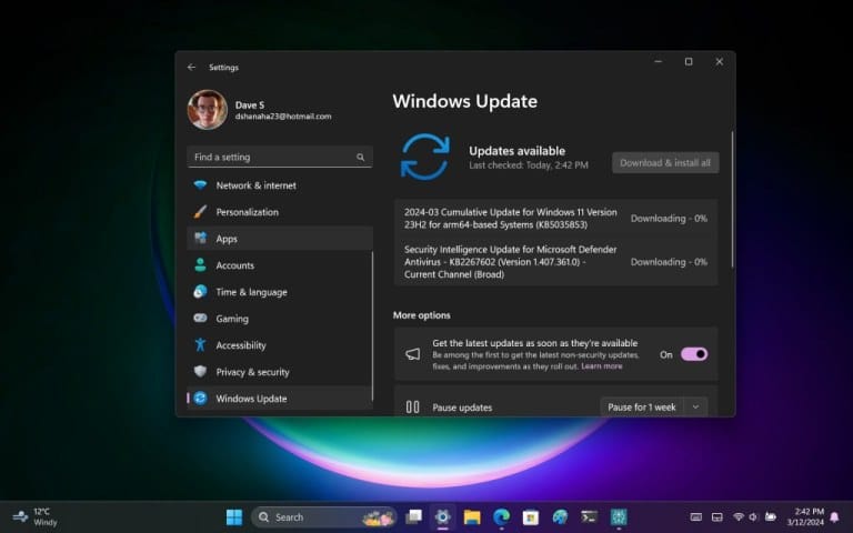 Microsoft rolls out new KB5035853 update for Windows 11 with key fixes and welcome enhancements