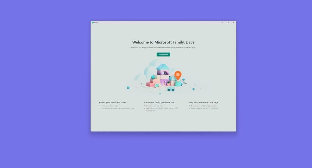 Microsoft 365 Family Safety app microsoft family safety app