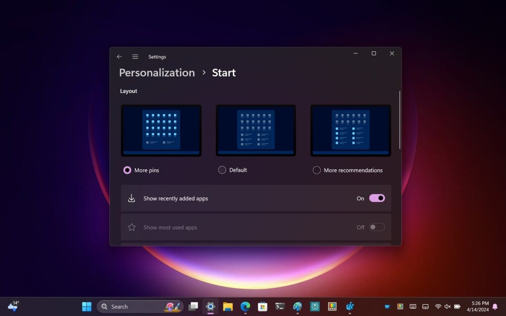 How to quickly disable ads in Windows 11's Start Menu