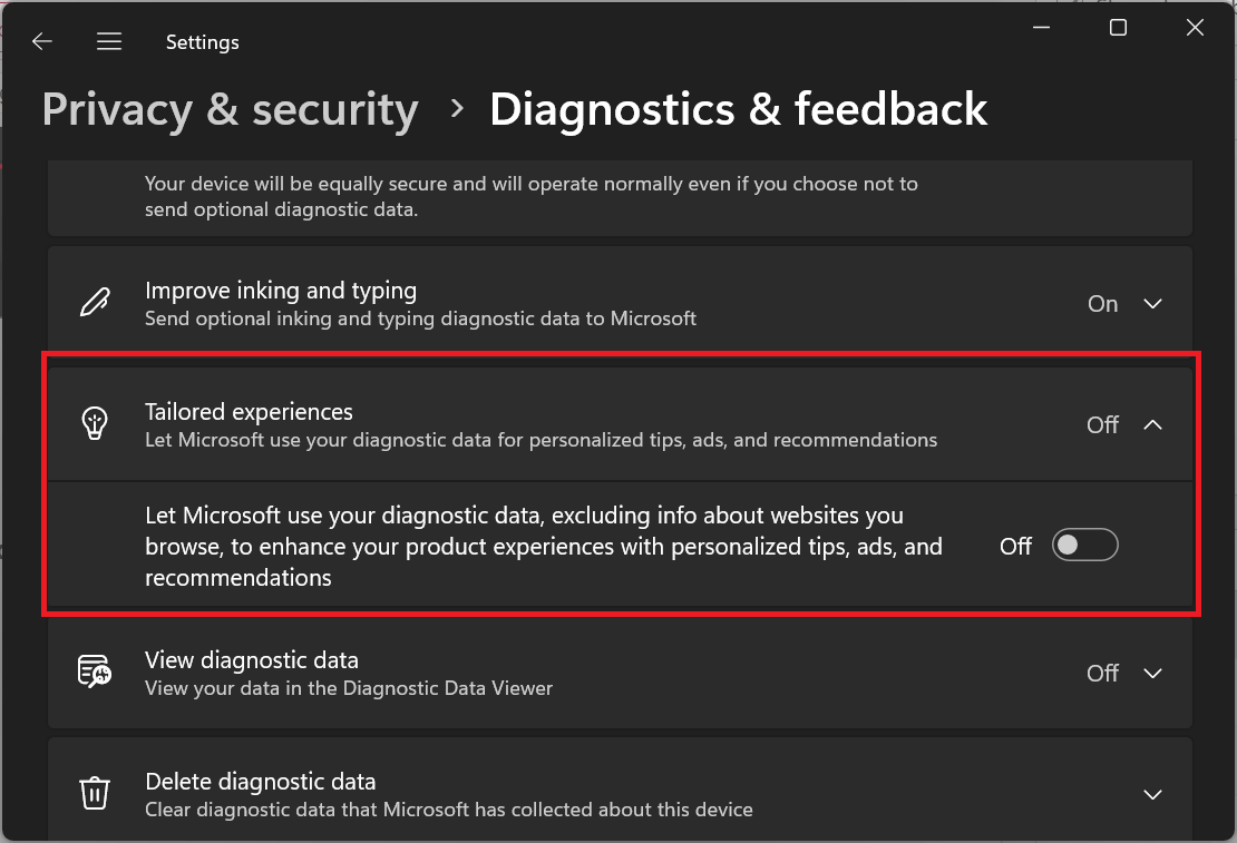 How to quickly disable ads in Windows 11's Start Menu