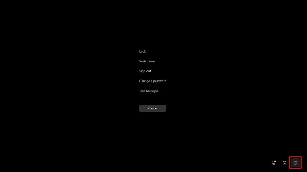 emergency restart on windows 11