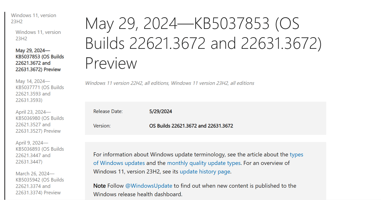 Microsoft releases feature-packed KB5037853 update for Windows 11, fixing File Explorer and other bugs