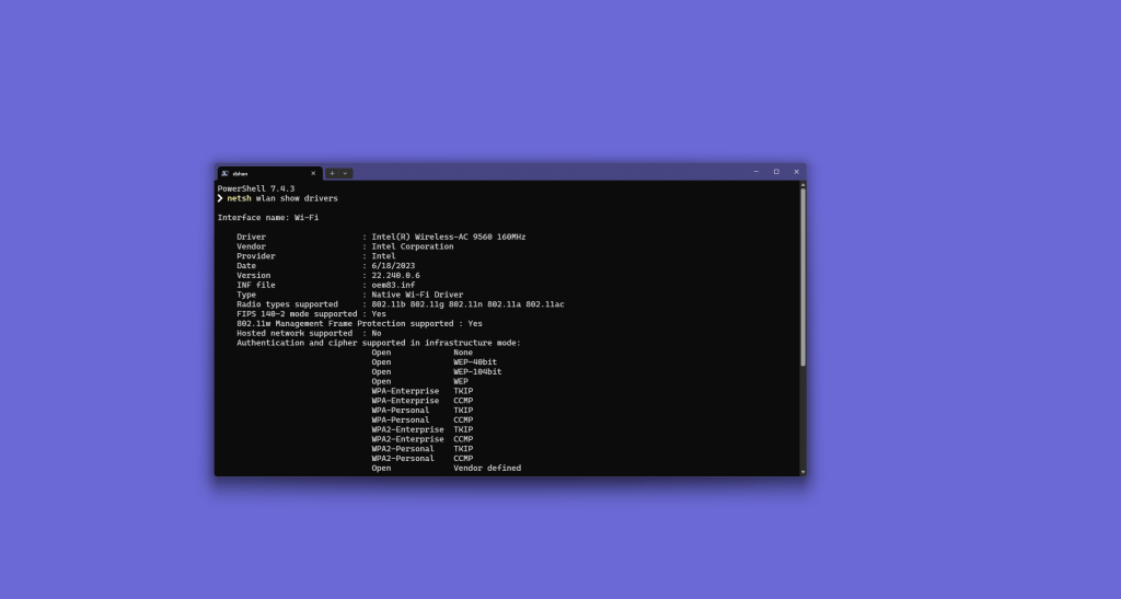 WINDOWS 11 24H2 Wi-fi 7 support