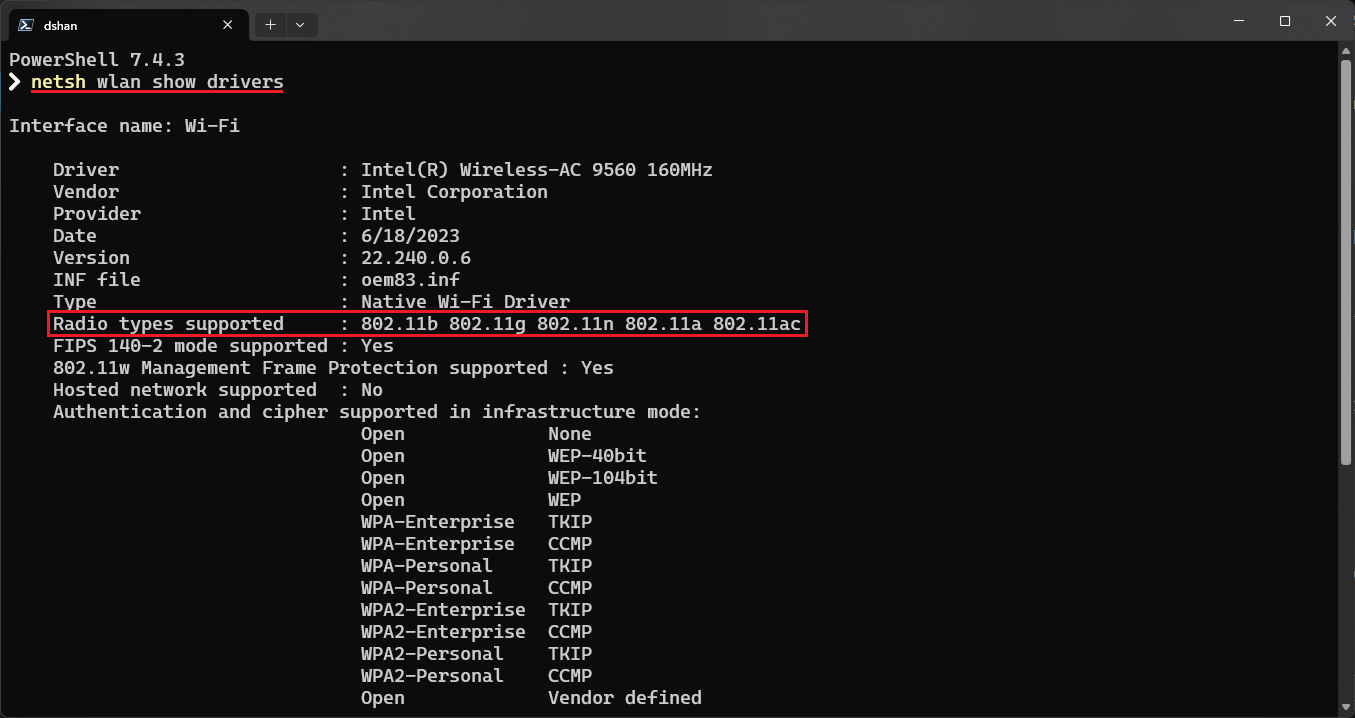 Wi-fi 7 support Windows 11 24H2