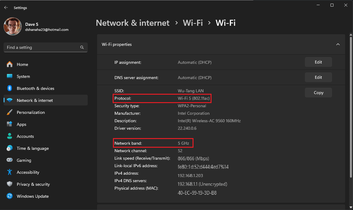 WINDOWS 11 24H2 Wi-fi 7 support