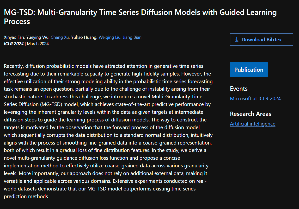 Microsoft Research reveals groundbreaking AI advancements in time series analysis and machine learning