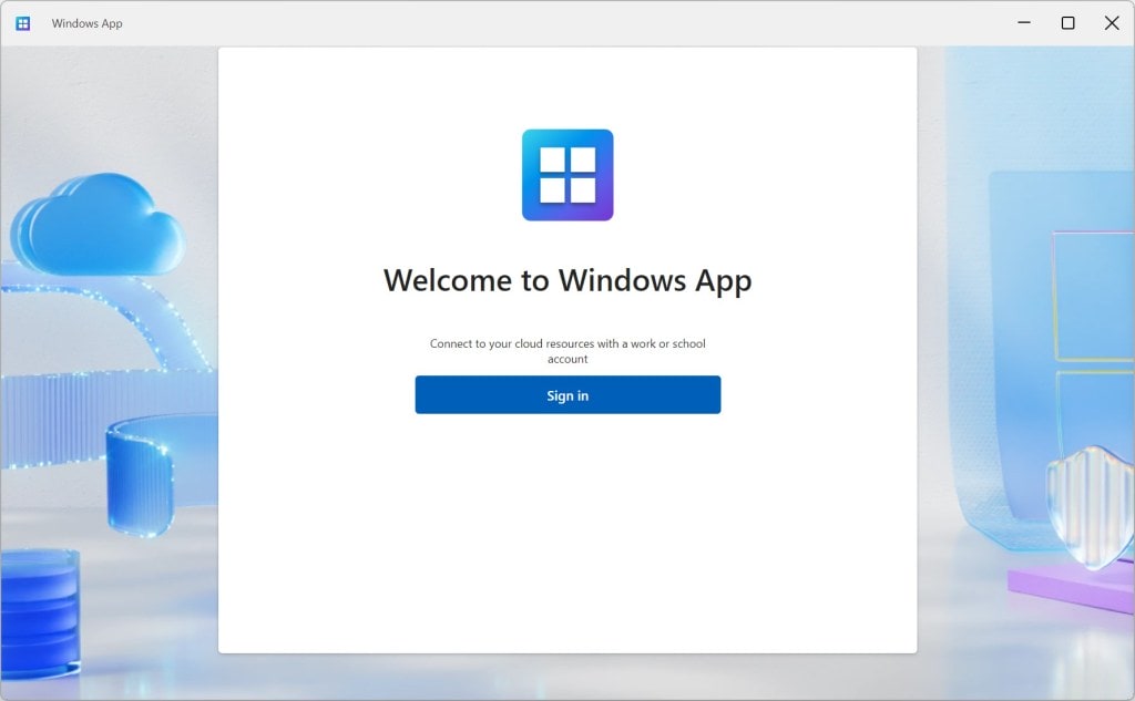 windows app