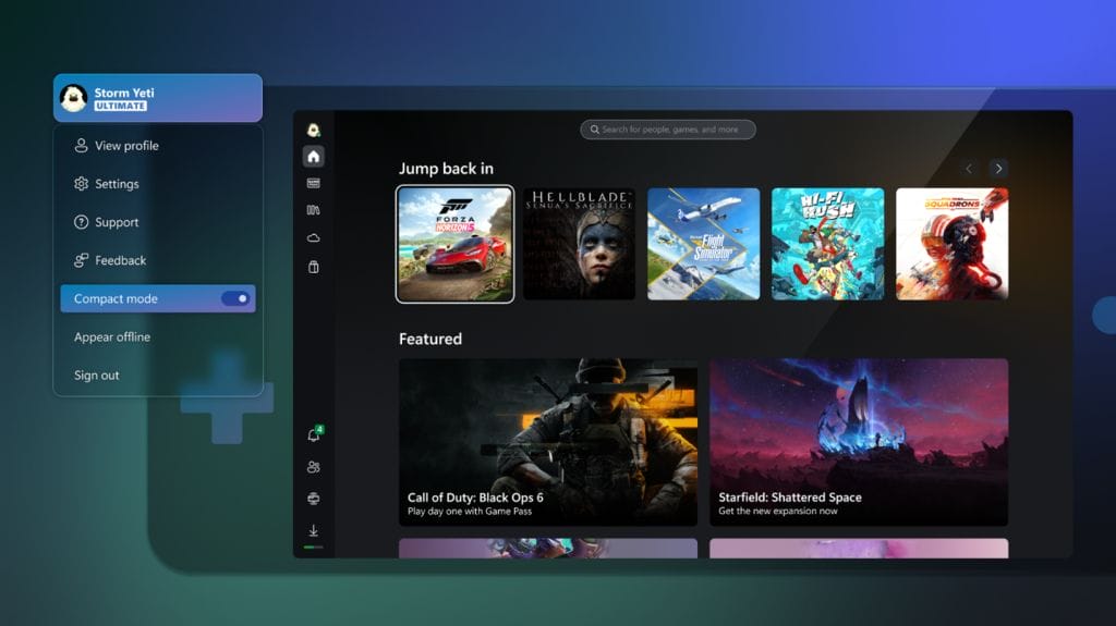 Microsoft rolling out new home experience for Xbox app on Windows 11 for Insiders to get access to your games faster