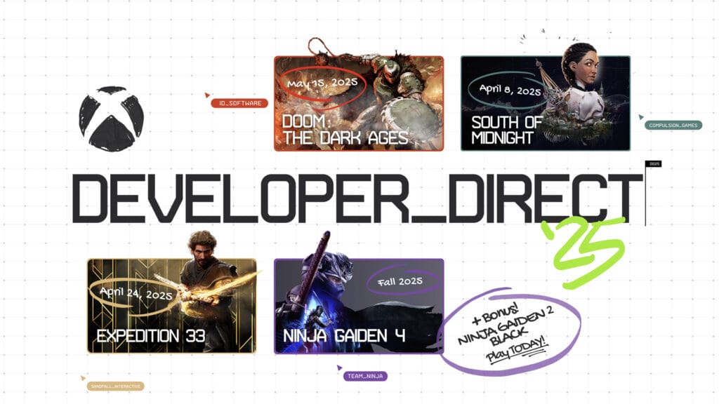 Xbox Developer Direct 2025 recap: Ninja Gaiden returns, Doom: The Dark Ages release date revealed