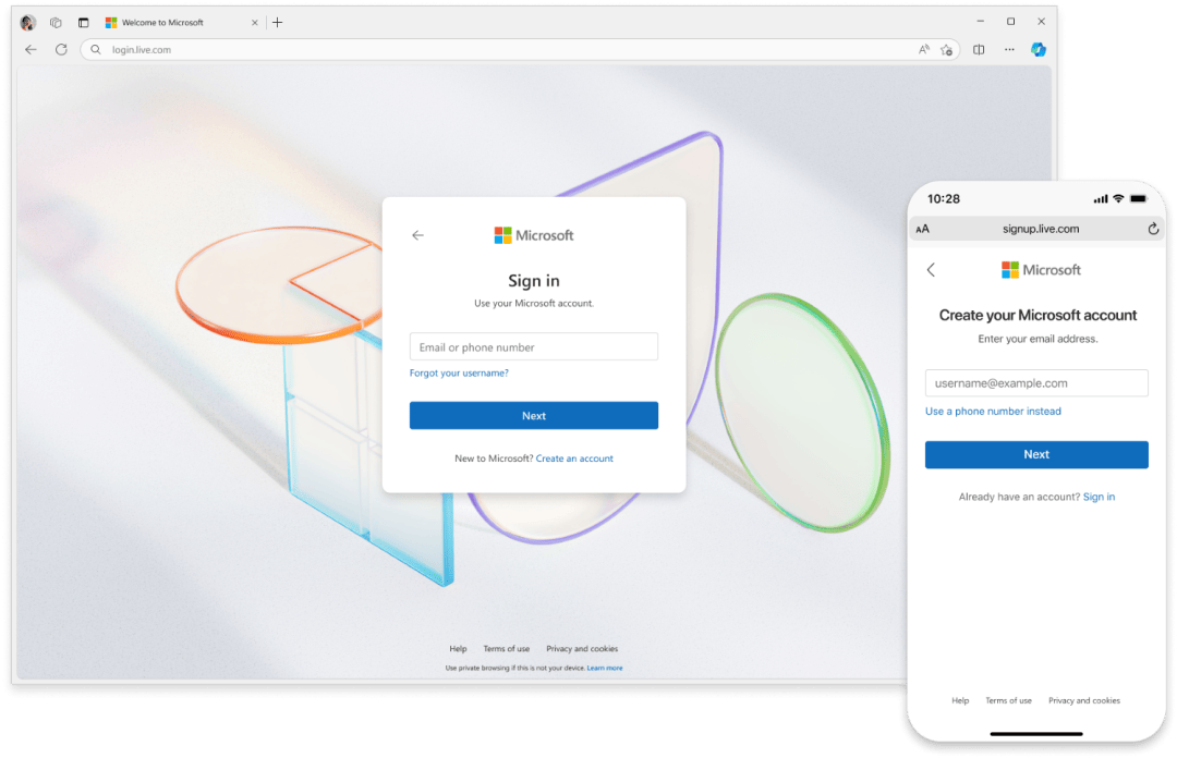 MS Account Sign-in gets Dark Mode Authentication and Passwordless Focus for a Modernized User Experience