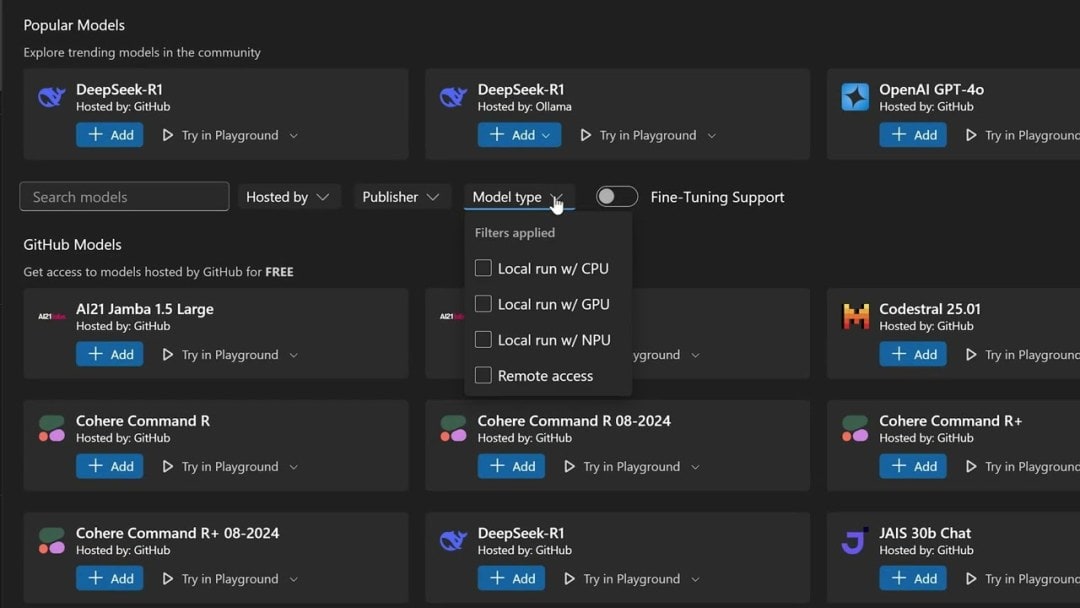 DeepSeek R1 7B & 14B models now available for Copilot+ PCs expanding capabilities with Azure AI Foundry