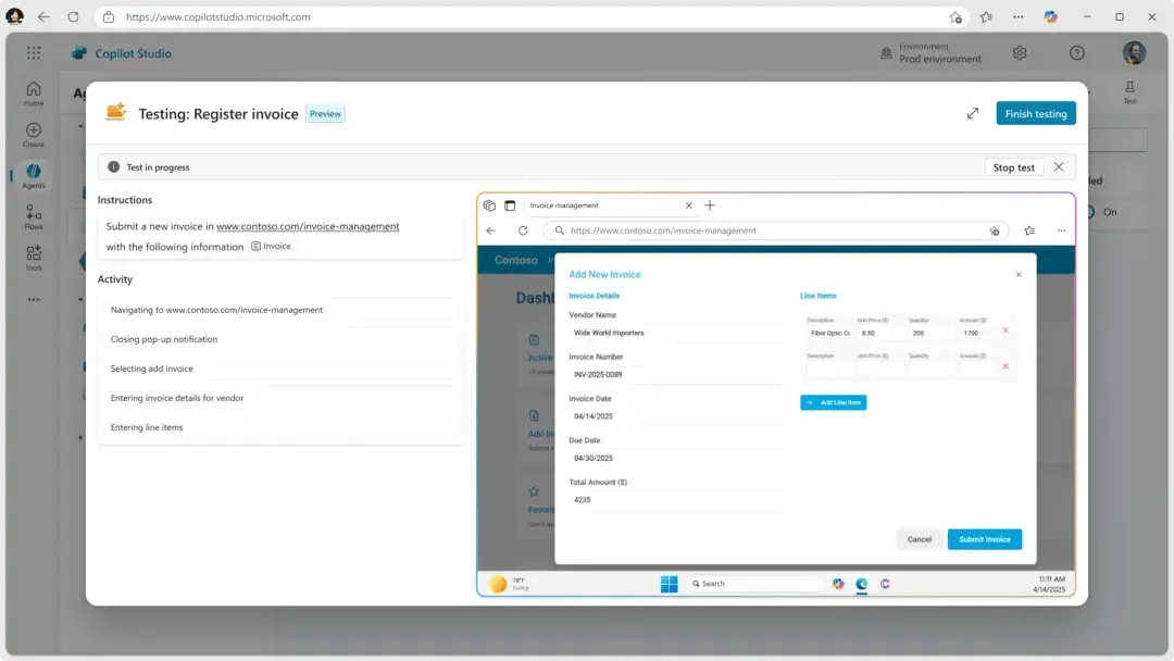 Microsoft Copilot Studio Reveals "Computer Use" for Next-Generation UI Automation