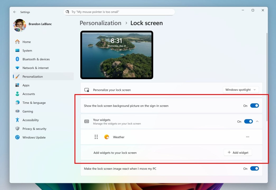 Windows 11 Insider Preview Build 26200.5641 (Dev Channel) Released: New and Improved Start Menu, Lock Screen Widgets, and More