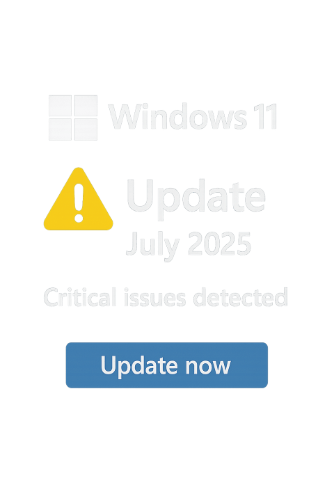 Windows 11 July 2025 Update (KB5062553): Microsoft Confirms Critical Issues, Fixes Pending