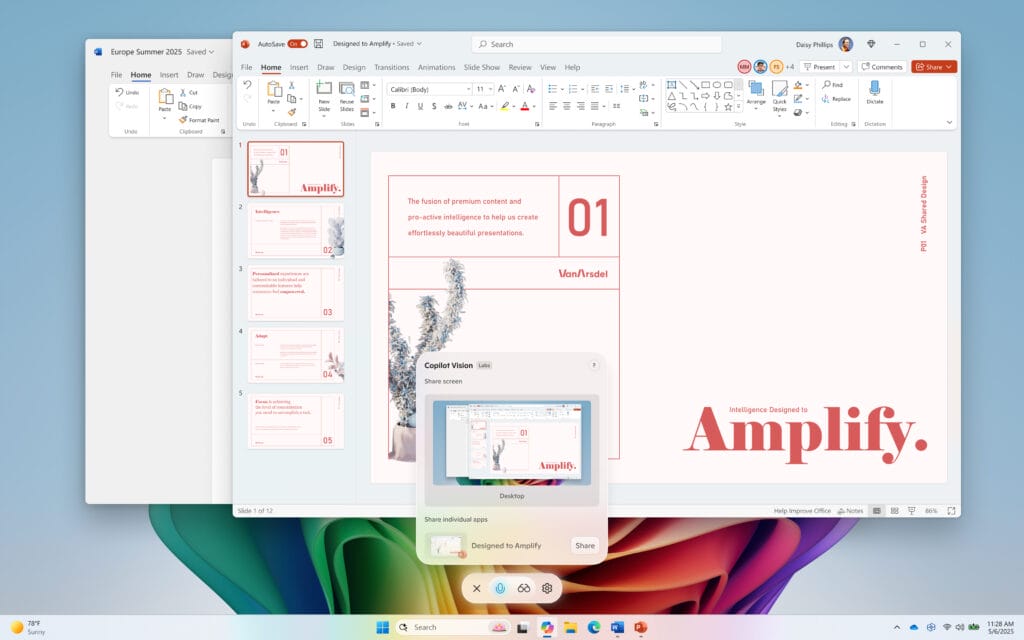 Microsoft Copilot on Windows: Vision Desktop Share Update Begins Rolling Out to Insiders