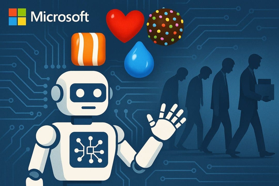 Microsoft’s AI Automation in Candy Crush Leads to 200 Layoffs at King