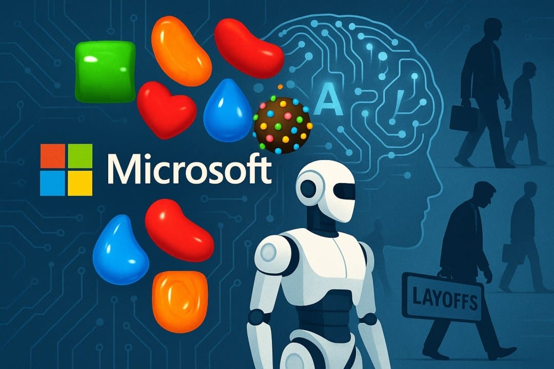 Microsoft’s AI Automation in Candy Crush Leads to 200 Layoffs at King