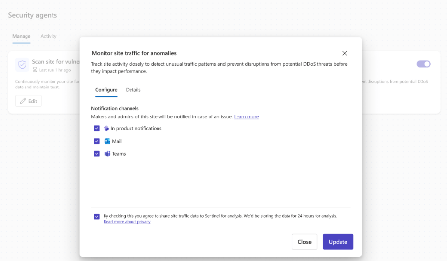 Introducing Security Agent in Power Pages: AI-Powered Website Protection Now in Public Preview