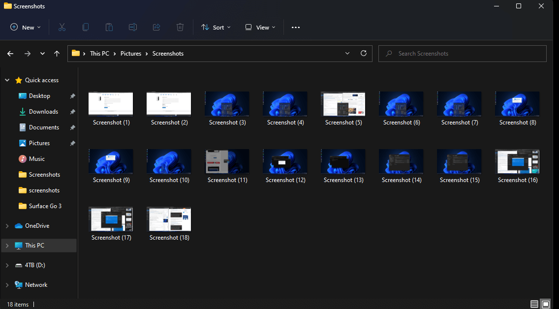 4 keyboard shortcuts to take a screenshot fast and easy on Windows 11 