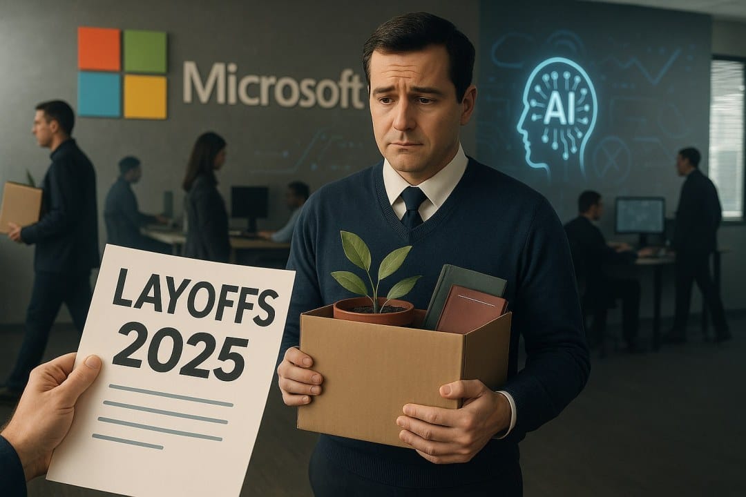 Microsoft cuts approximately 9,100 jobs in largest layoffs since 2023