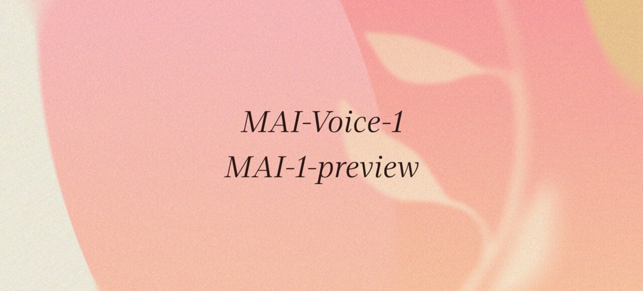 Microsoft Announces MAI-Voice-1 and MAI-1-Preview, Pioneering In-House AI Models Redefining Copilot and Speech Technology