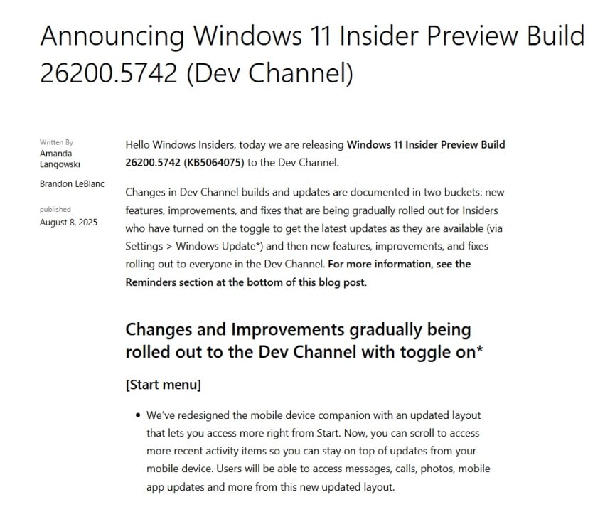 Windows 11 Insider Preview Build 26200.5742: A Closer Look at the Control Panel’s Ongoing Retirement