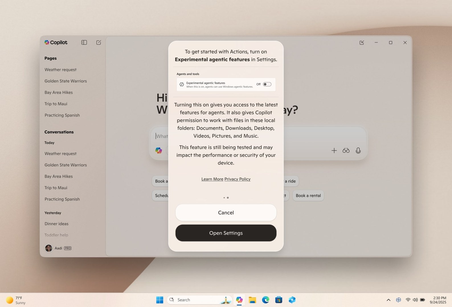 Windows 11’s next wave makes every PC an AI PC with Copilot Voice, Vision, Actions, New Taskbar and Search, And So Much More