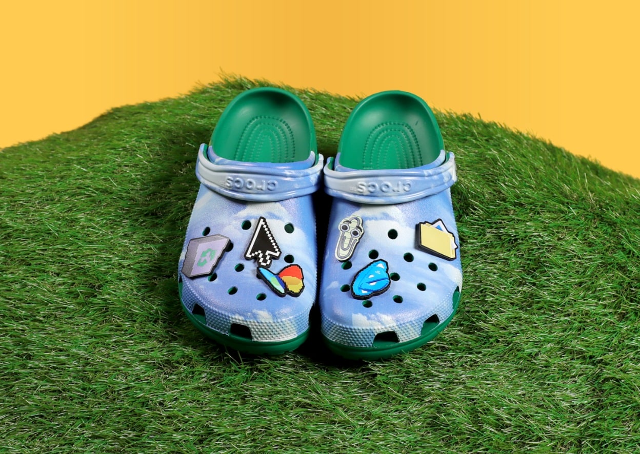 Microsoft Marks 50 Years with Limited Edition Windows XP Crocs: Bliss and Nostalgia for a New Generation