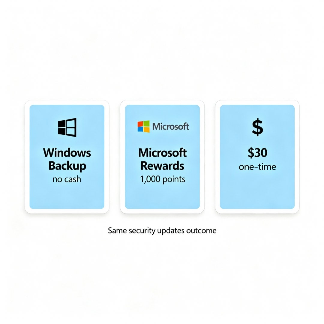Urgent Windows 10 ESU (Extended Security Updates) for personal devices start today
