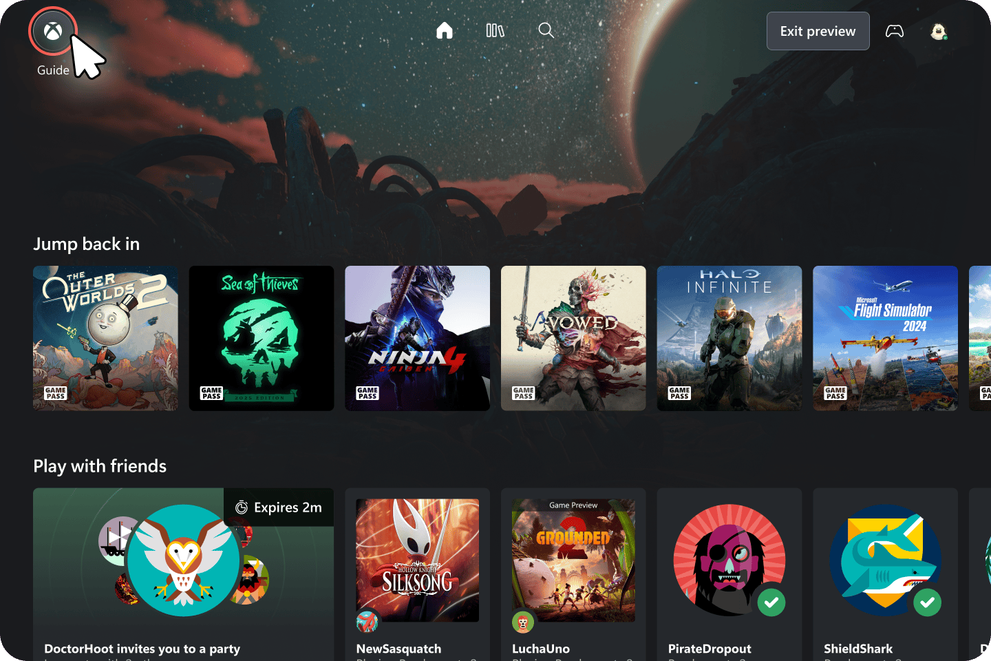 Xbox Cloud Gaming’s New Console‑Like Web Experience Entered Public Preview on January 26