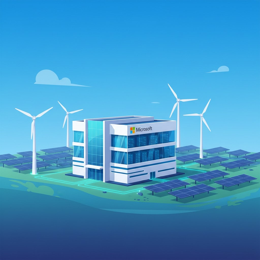 Microsoft Hits 100% Renewable Energy Match as It Accelerates Push Toward Carbon Negative by 2030