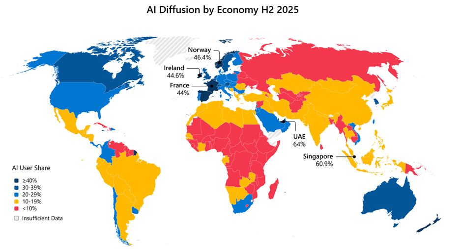 Microsoft Global South Boldly Pledges $50 Billion To Close The AI Divide By 2030