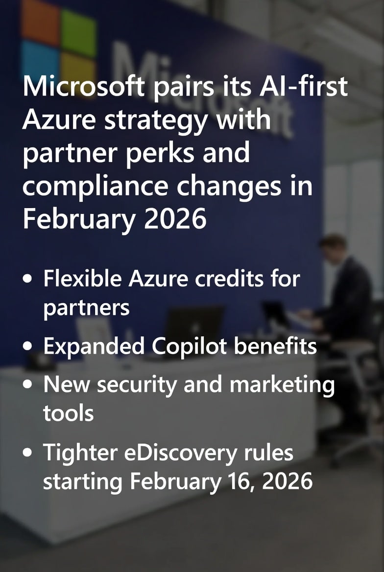 Microsoft Expands Copilot and Azure Benefits for Partners, Tightens Microsoft 365 eDiscovery Rules