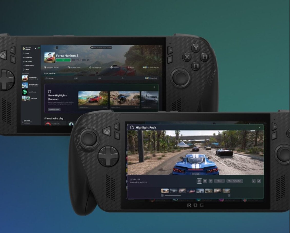 AI-Powered Highlight Reels on the ROG Xbox Ally X Now Available for Xbox Insiders To Test