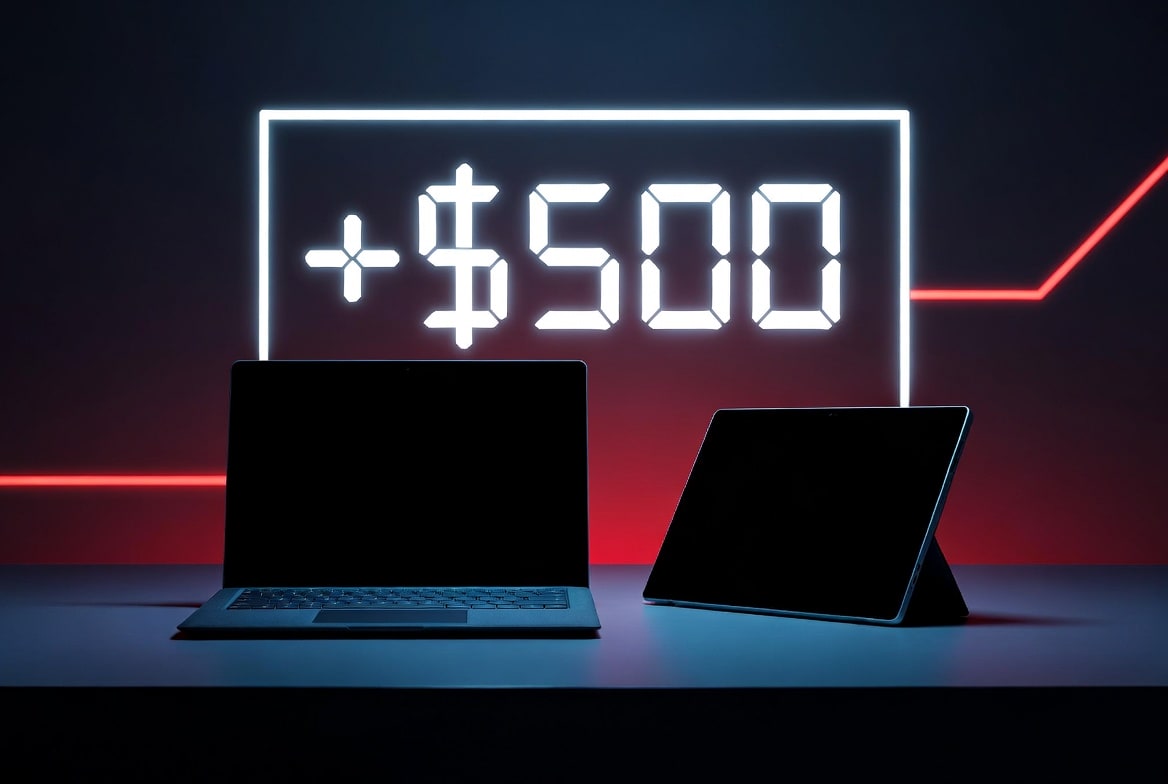 Microsoft quietly hikes Surface prices by up to $500 as global RAM crisis hits home