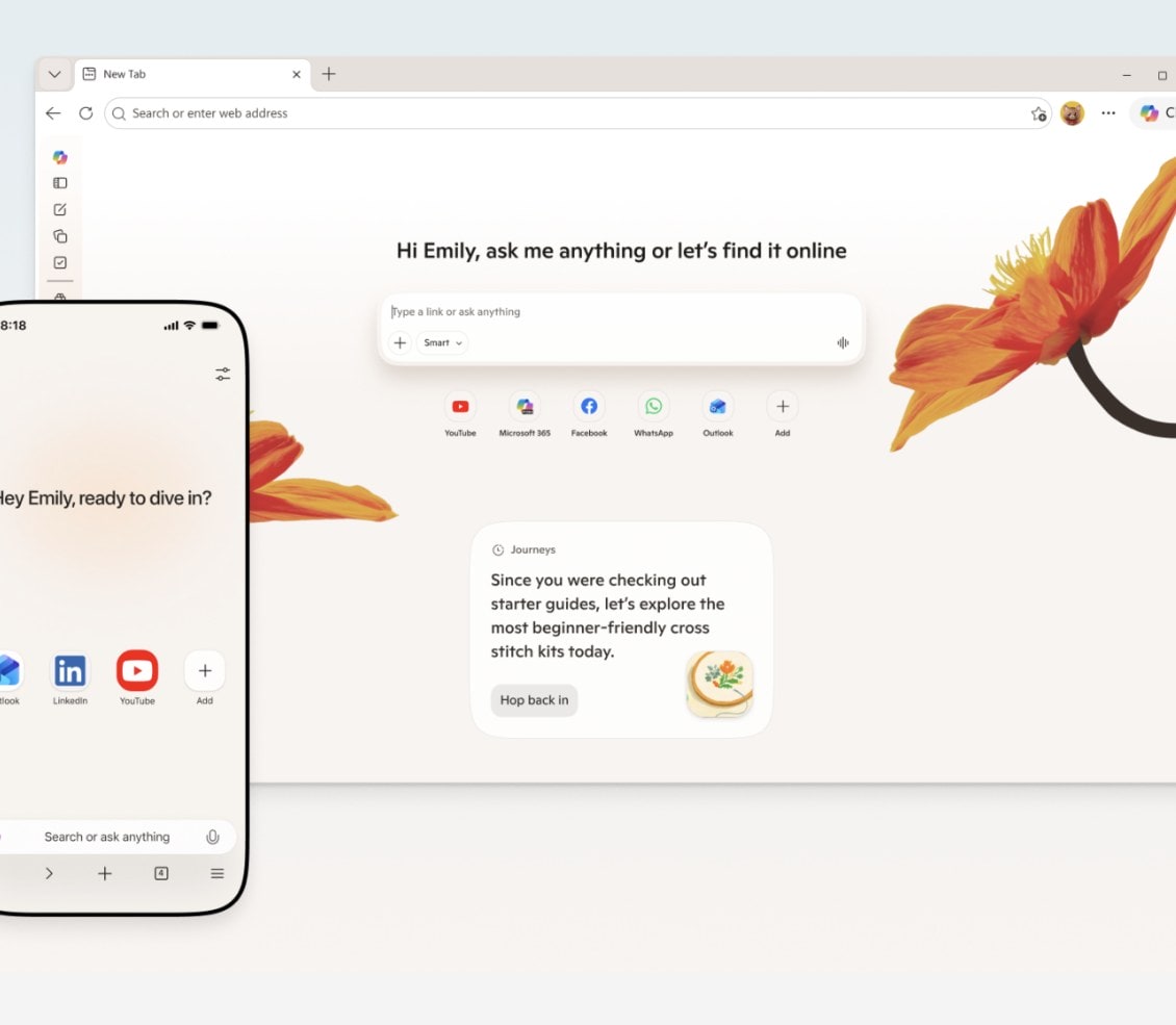 Microsoft Edge Brings Powerful Copilot Superpowers to Mobile With Journeys, Tab‑Smart AI, and In‑Browser Podcasts